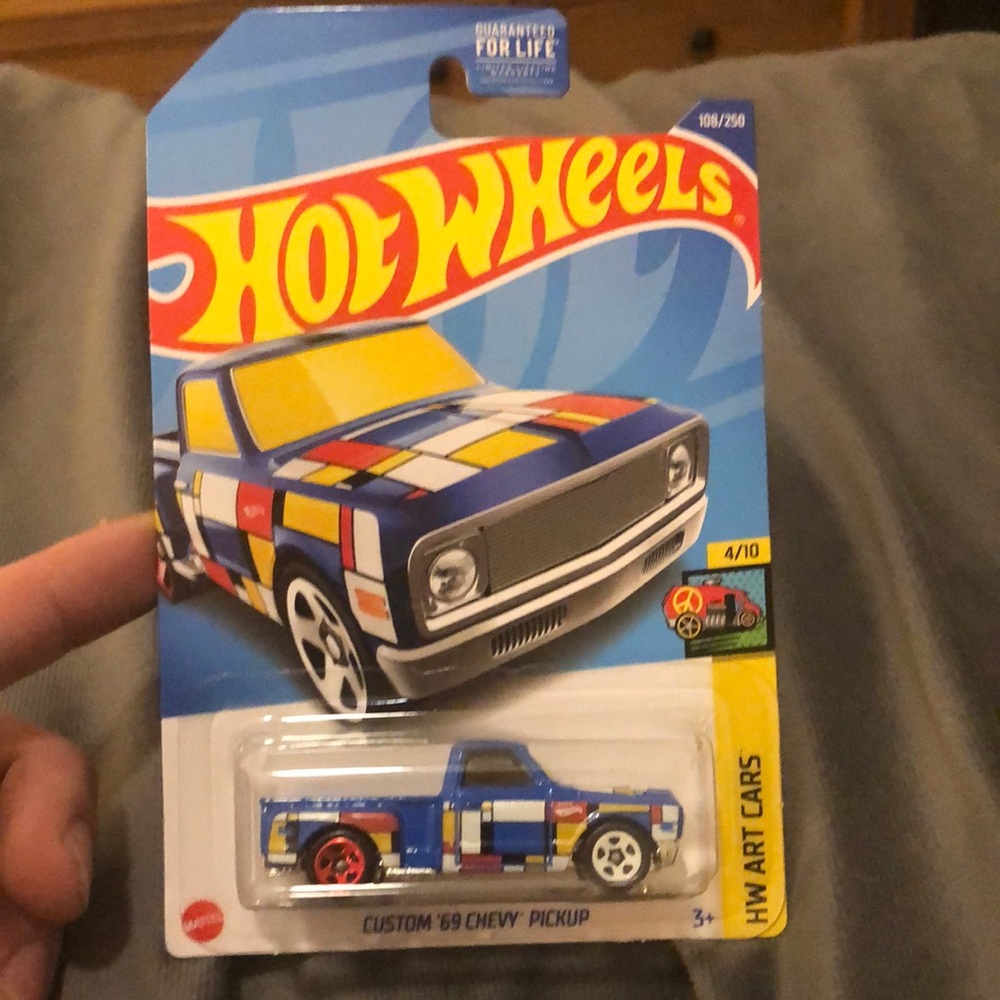 69’ Chevy Art Car Blue